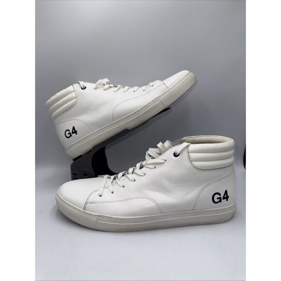 G4 G/FORE Mid Street Disruptor White Leather‎ Shoes Golf (G4MS19F10) Mens 12.5